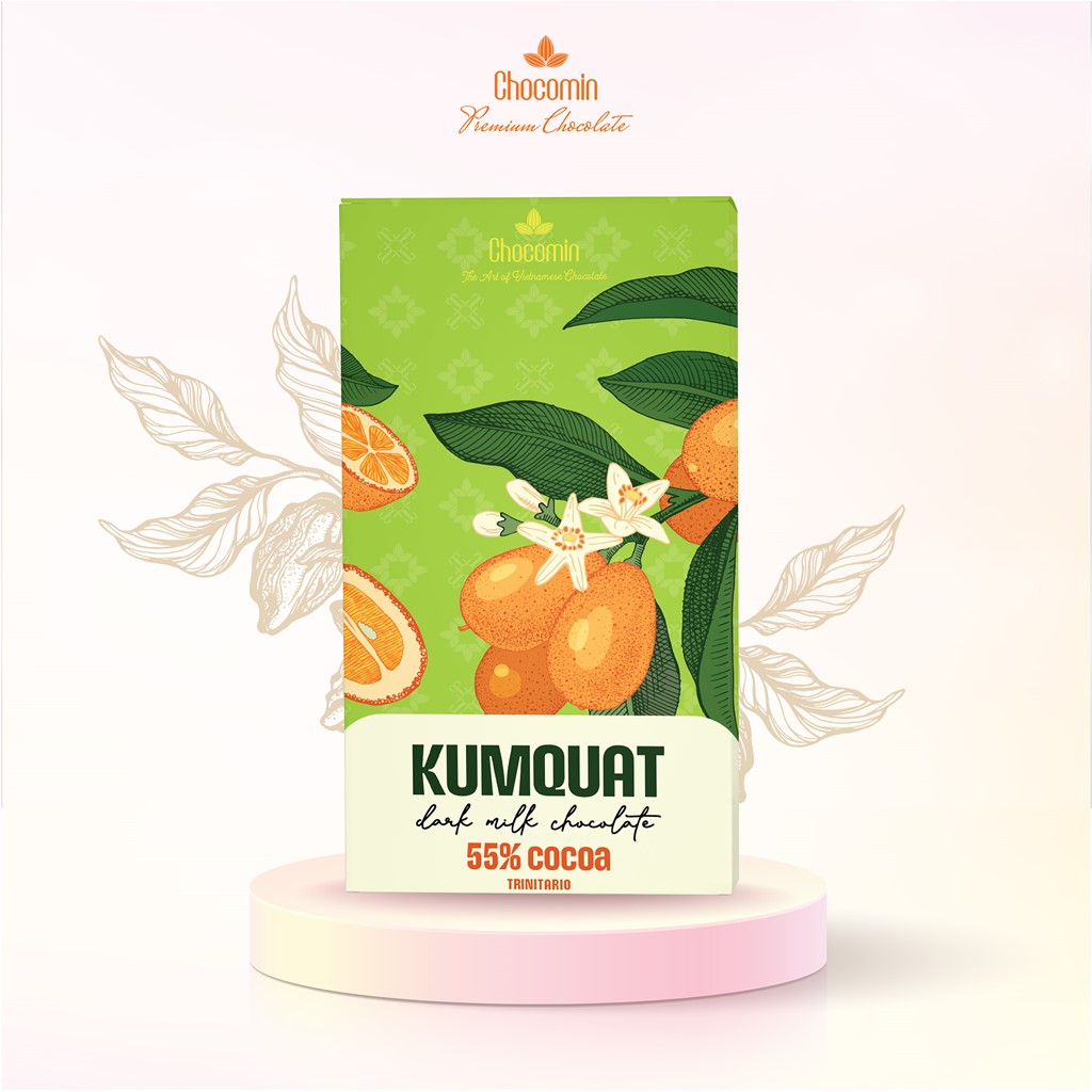 Ảnh của Thanh socola Kumquat 80gr/thanh